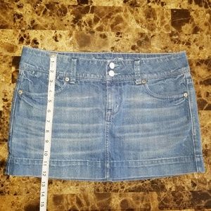 American Eagle Denim Mini Skirt